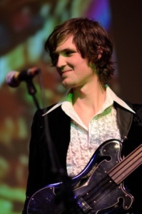 low fat raw bass guitarist Josh Fossgreen in concert