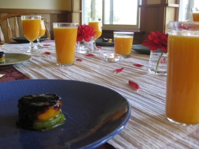 photo: table at Culinary Skills Week 2009
