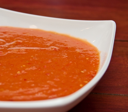 Photo: Tomato-Mango Soup